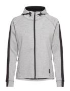 Hmlessi Zip Hoodie Sport Sweat-shirts & Hoodies Hoodies Grey Hummel