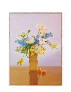 Bloom 04 Violet - 50X70 Home Decoration Posters & Frames Posters Botan...