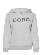 Hood W Bb Logo W Bb Logo Sport Sweat-shirts & Hoodies Hoodies Grey Bjö...