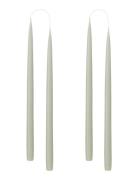 Hand Dipped Candles, 4 Pack Home Decoration Candles Pillar Candles Gre...