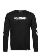 Hmllegacy T-Shirt L/S Sport T-shirts Long-sleeved Black Hummel