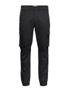 Onscam Stage Cargo Cuff Pk 6687 Bottoms Trousers Cargo Pants Black ONL...