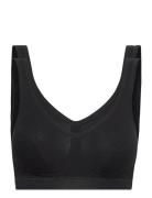 Bustier Lingerie Bras & Tops Soft Bras Tank Top Bras Black Schiesser