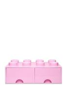 Lego Brick Drawer 8 Home Kids Decor Storage Storage Boxes Pink LEGO ST...