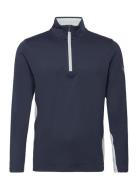 Gamer 1/4 Zip Sport T-shirts Long-sleeved Navy PUMA Golf