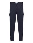 Slhslim-Tapered Wick Pant W Bottoms Trousers Cargo Pants Navy Selected...