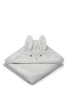 Albert Hooded Towel Home Bath Time Towels & Cloths Towels Grey Liewood