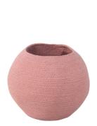 Basket Bola Muted Clay Home Kids Decor Storage Storage Baskets Pink Lo...