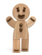 Gingerbread Man Oak Large Home Decoration Decorative Accessories-detai...