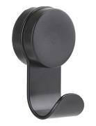 Krog Black Puck Hook Single Home Storage Hooks & Knobs Hooks Black Z D...