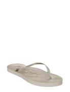 Slim Eggnog Flip Flop Shoes Summer Shoes Sandals Flip Flops Silver SLE...