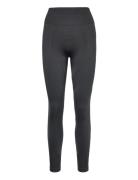 Nora Seamless Tights Sport Running-training Tights Seamless Tights Bla...