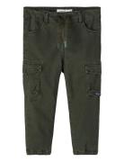 Nmmben Cargo R Twi Pant 1771-Hi Noos Bottoms Green Name It