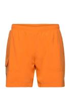 Salerno Cargo Beach Shorts Sport Shorts Orange FILA