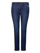 Jeans, Long, Emily Bottoms Jeans Slim Blue Zizzi