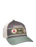 Vermont Trucker Ivory Cool Gray Cedar American Needle Accessories Head...