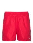 Nike 5" Volley Short Solid Sport Shorts Red NIKE SWIM