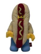 Lego Hotdog, Lille Toys Soft Toys Stuffed Toys Multi/patterned LEGO