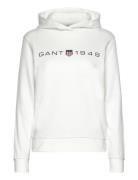 Reg Printed Graphic Hoodie Tops Sweat-shirts & Hoodies Hoodies White G...