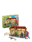 Schleich Farm World Horse Stable Toys Playsets & Action Figures Play S...