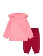 Hoodie Set Sport Tracksuits Pink Adidas Originals