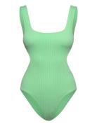 Rc X Sc 1Pc Sport Swimsuits Green Rip Curl