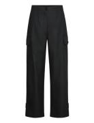 Salix Trousers 14930 Bottoms Trousers Cargo Pants Black Samsøe Samsøe