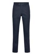 Lois Linen Stretch Pants Designers Trousers Chinos Navy J. Lindeberg