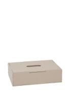 Storage Box Home Kids Decor Storage Storage Boxes Beige Nofred