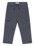 Cargo Jogger Trousers Bottoms Navy Mango