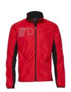 Core Cross Jacket Outerwear Sport Jackets Red Newline