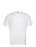 Basic T-Shirt Héritage Tops T-shirts Short-sleeved White Armor Lux