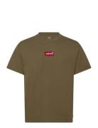 Lse_Vintage Fit Gr Tee Lse_Bat Tops T-shirts Short-sleeved Khaki Green...