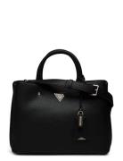 Meridian Girlfriend Satchel Bags Top Handle Bags Black GUESS