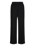 Jersey Pants - Sille Fit Bottoms Trousers Wide Leg Black Coster Copenh...