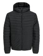 Jjestate Packable Puffer Hood Noos Tynn Jakke Black Jack & J S