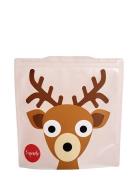 3 Sprouts Sandwich Bag , Roe Deer Home Meal Time Lunch Boxes Pink 3 Sp...