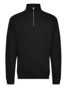 Half Zip Sweat Tops Sweat-shirts & Hoodies Sweat-shirts Black Lindberg...