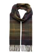 Barbour Cashmere Scarf Accessories Scarves Winter Scarves Green Barbou...