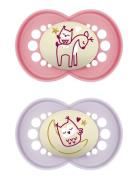 Mam Original Night 6-16M Silic Pink 2P Baby & Maternity Pacifiers & Ac...