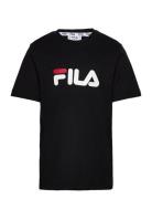 Solberg Tops T-shirts Short-sleeved Black FILA