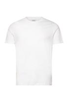 Slim-Fit Cotton T-Shirt Tops T-shirts Short-sleeved White Mango