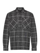 Konrad Overshirt Tops Overshirts Black Clean Cut Copenhagen