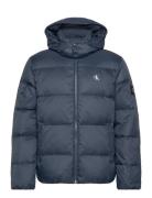 Essentials Down Jacket Fôret Jakke Navy Calvin Klein Jeans