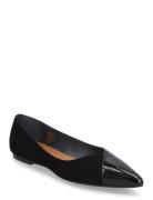 264-Delhi Cuir Brillant/Vel Ballerinasko Ballerinaer Black Jonak Paris