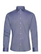 Bs Rubio Slim Fit Shirt Tops Shirts Business Blue Bruun & Stengade