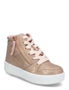 Girls Court High Høye Sneakers Gold Skechers