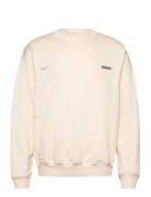 Wbcane 8410 Crew Designers Sweat-shirts & Hoodies Sweat-shirts Cream W...