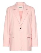 Gale Blazer Blazers Single Breasted Blazers Pink Modström