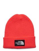 Kids Tnf Box Logo Cuffed Beanie Accessories Headwear Hats Beanie  The ...